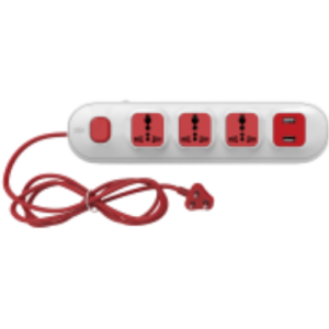 4 SQ 4+1 Spike Guard With USB